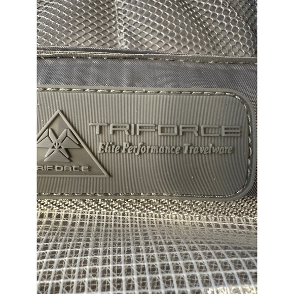 TRIFORCE‎ Marble Vanity Travel Case Cosmetic Bag Makeup Train Case w Strap - Picture 14 of 16